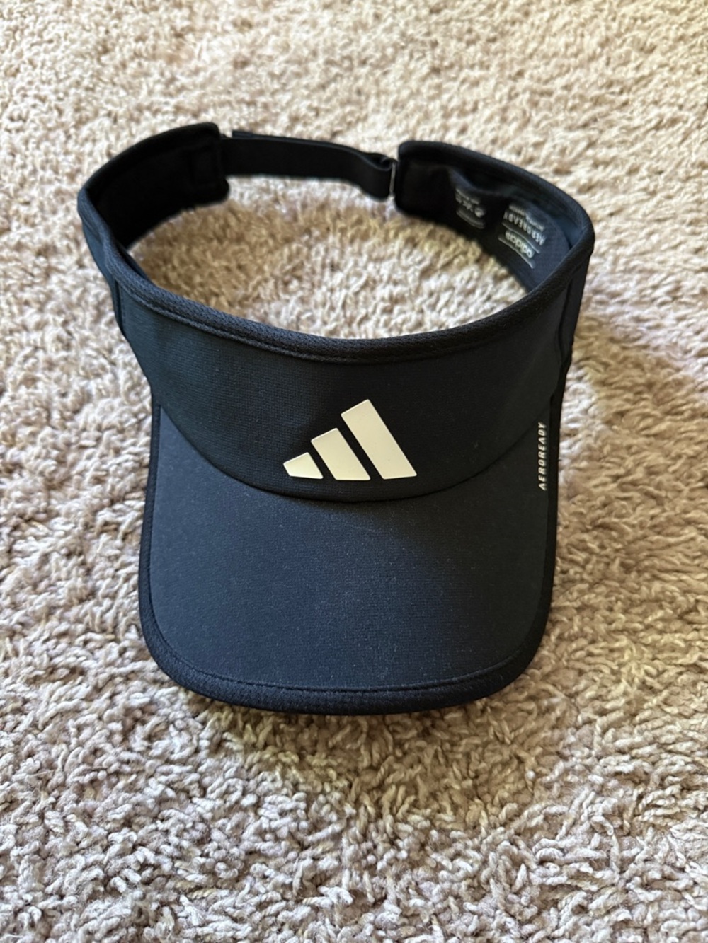 adidas Black Performance Visor